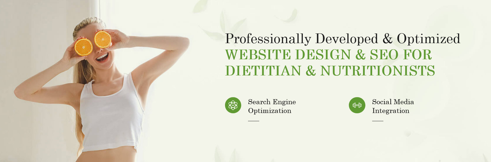 Dietitian Website Development Canada