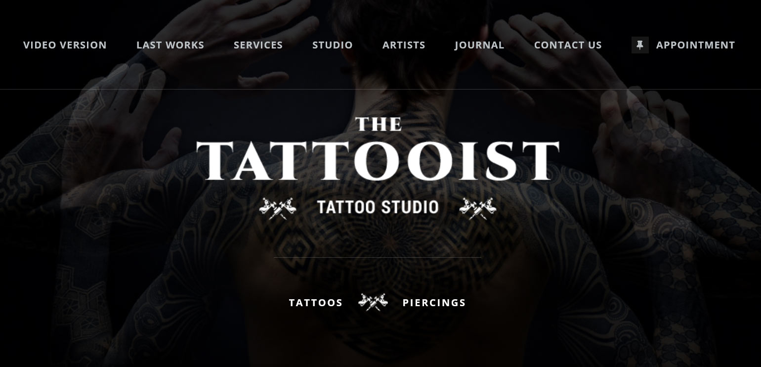 Tattoo Business Website Design Seo